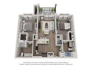 B1 - Lagoon 3406 floor plan
